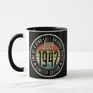 80 Jahre alt Juli 1942 Limitierte Auflage 80. Tasse