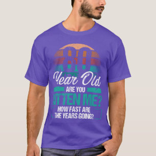 80 Jahre alte lustige Katzenbesitzer Geburtstagsid T-Shirt