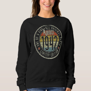 80 Jahre alter August 1942 80. Geburtstag Sweatshirt