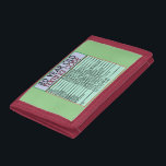 80 Jahre alter Sims Code Funny Birthday Senioren Tri-fold Geldbeutel<br><div class="desc">Feiern Sie mit einem Lachen einen Meilenstein zum Geburtstag! Der 80-jährige Sims Code Funny Birthday Seniors Trifold Wallet enthält einen unglaublich witzig "sims Code" speziell für Senioren, der Spaß in die Freuden des Alterns bringt. Ideal für den 80-Jährigen mit einem großen Gefühl von Spaß, macht diese Dreifach-Brieftasche ein lustiges und...</div>