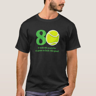 80 Jahre alter Tennisspieler 1942 80. Geburtstag T-Shirt