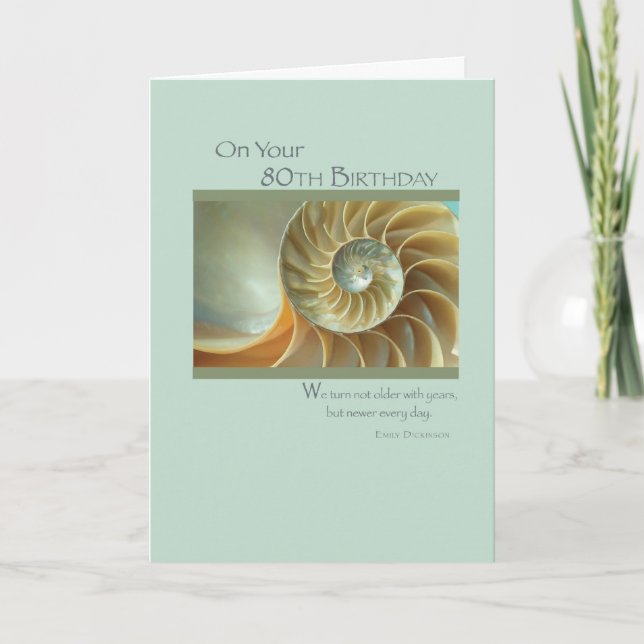 80. KARTE (Vorderseite)