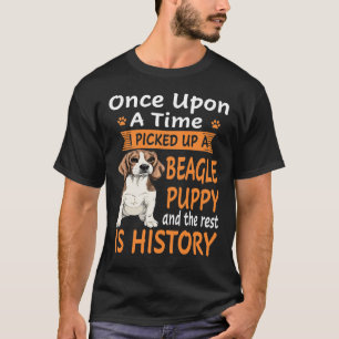 80 mal nach der Zeit - Beagle Welpe T-Shirt