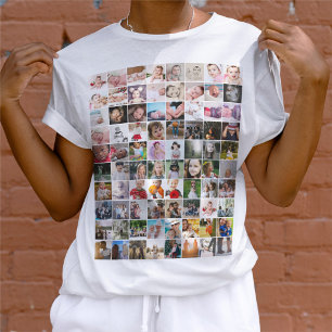 80 Personalisierte Fotovorlage T-Shirt