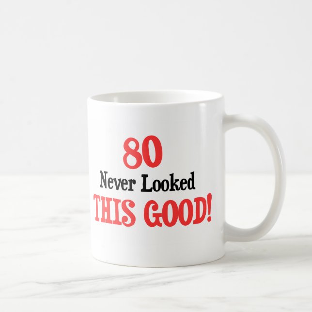 80 schaute nie gutes dieses tasse (Rechts)