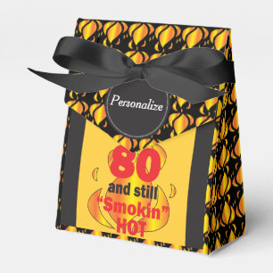 80 und immer noch Smokin heiß   80. Geburtstag Geschenkschachtel