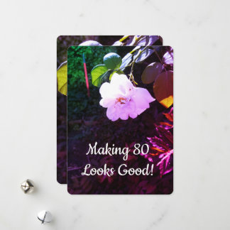 80 Zitat Eine Rose Vorne Hinten Foto Feiertagskarte