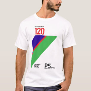 80er 120-PS-VHS-Serie T-Shirt