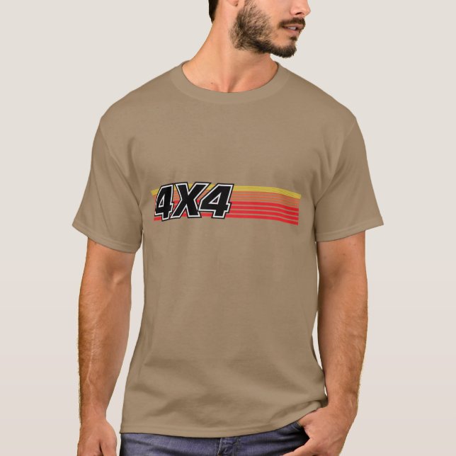 80er 4X4 T-Shirt (Vorderseite)