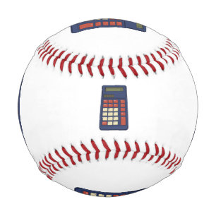 80er 90er Taschenrechner Mathe Schule Nostalgie Baseball