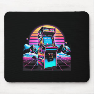 80er 90er Vintag Retro Arcade Video Game Old Schoo Mousepad