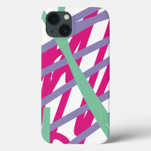 80er achtziger Vintage Farben spritzen Medley Art Case-Mate iPhone Hülle