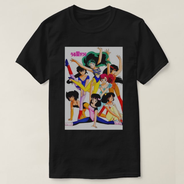 80er anime aerobics.png T-Shirt (Design vorne)