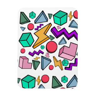 80er Ästhetische Vintag Retro Magnet