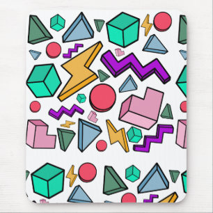 80er Ästhetische Vintag Retro Mousepad