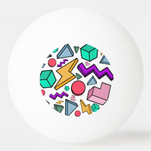 80er Ästhetische Vintag Retro Tischtennisball