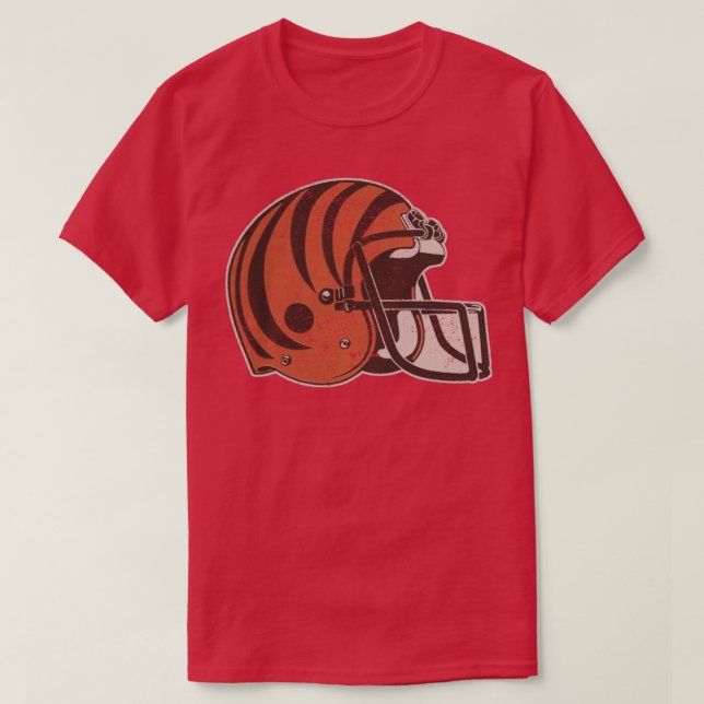 80er Bengals Helm T-Shirt (Design vorne)