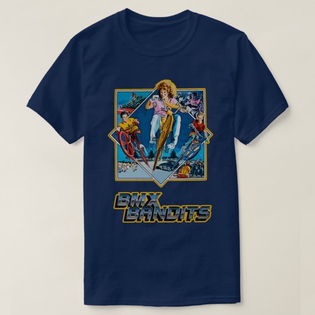 80er-Bikes T-Shirt (Design vorne)