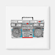 80er boombox-Abbildung