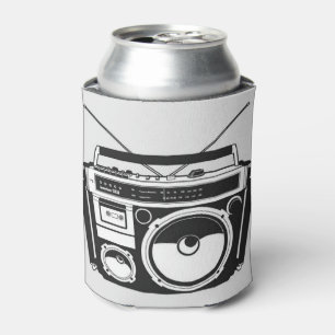 80er Boombox Gray Dosenkühler