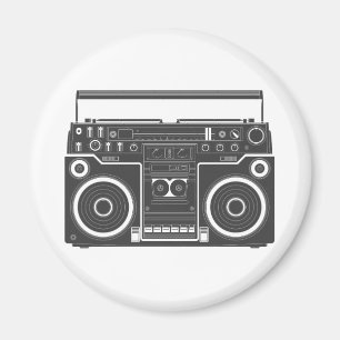 80er Boombox Magnet