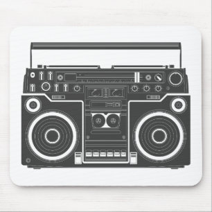 80er Boombox Mousepad