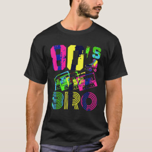 80er Bro Fashion Theme Party Cassette Tape Ei der T-Shirt