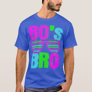 80er Bro - Retro 1980er-Jahre Sonnenbrille Disco V T-Shirt