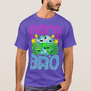 80er Bro Retro Diskothek Ball Style Vintag T-Shirt