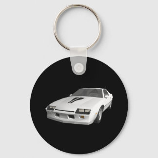 80er Camaro Sportwagen: 3D-Modell: Schlüsselanhäng Schlüsselanhänger