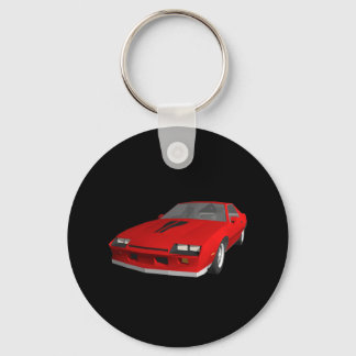80er Camaro Sportwagen: 3D-Modell: Schlüsselanhäng Schlüsselanhänger