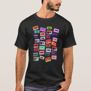 80er Cassette Tape Music Dj T-Shirt