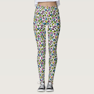 80er Cheetah Print Leggings