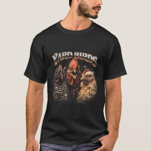 80er Ckyard Chicken Lover Heavy-Metal-Rockmusik Vi T-Shirt