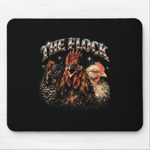 80er Ckyard Hühnerliebhaber Heavy-Metal Rockmusik  Mousepad