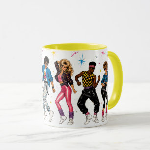 80er Dance Party Tasse