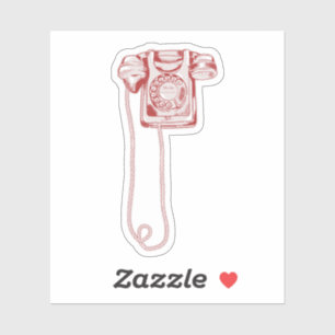 80er-Drehscheibe Aufkleber