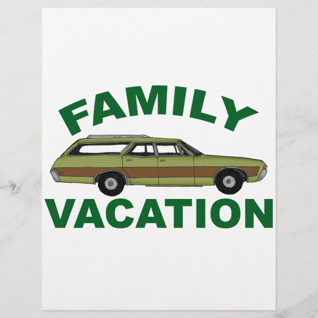 80er Familienurlaub (Vorderseite)