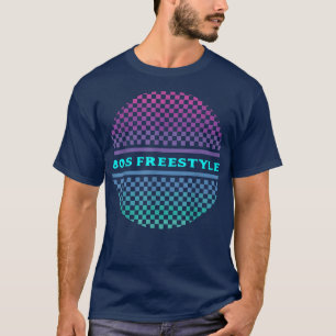 80er Freestyle Vintag Aighties Retro Disco Ball Mu T-Shirt