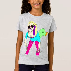 80er Fuchs-Mädchen T-Shirt