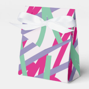 80er für Geschenkboxen 80er Party Vintage Spritze Geschenkschachtel