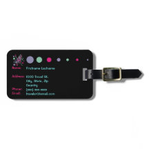 80er Gepäckanhänger achtzig Vintage Splash Medley 