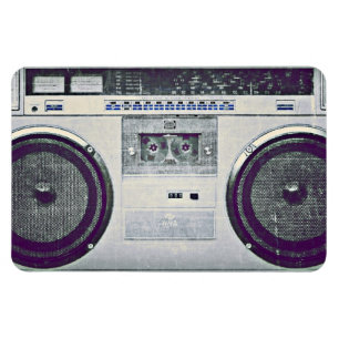 80er Ghettoblaster Magnet