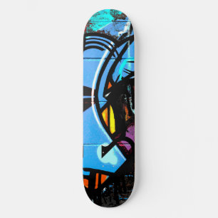 80er Graffiti Skateboard