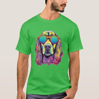 80er Hund Vintager Junge T-Shirt