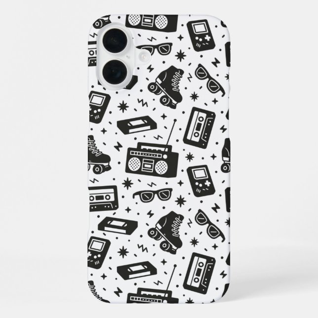 80er  iPhone hülle (Rückseite)