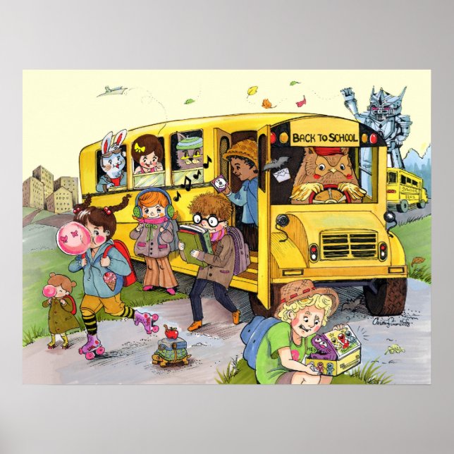 80er Jahre alt School Retro Super Spaß Zeit! Poster (Vorne)