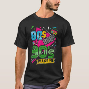 80er Jahre Baby 90er machte Me Women Men Kostüm Pa T-Shirt