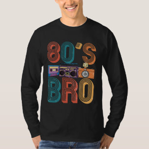 80er Jahre Bro Vintage-Kassette 80er Kostüm Party  T-Shirt