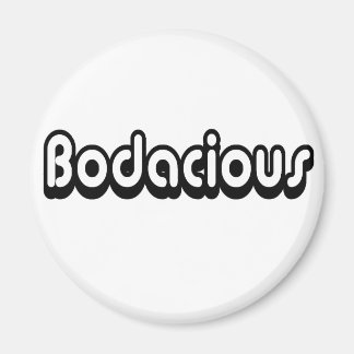 80er Jahre fangen Phase bodacious auf einem Magnet